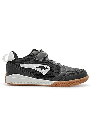KangaROOS K5-Flow EV Sneaker, Jet Black/White, 26 EU