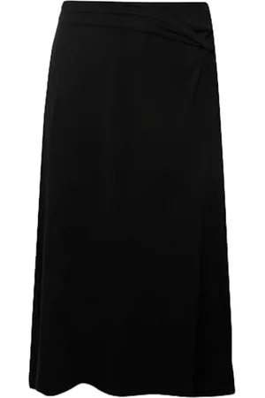 Ulla Popken Damen Mit Besonderen Knotendetail 829360 Rock, , 46-48 EU