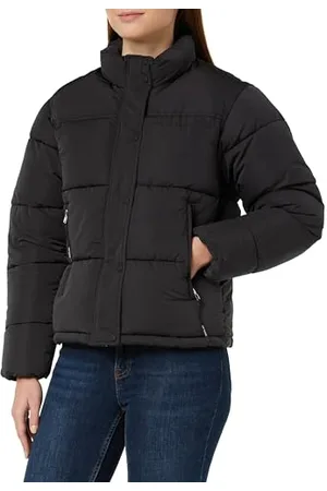 Replay Damen Steppjacke ohne Kapuze, (Schwarz), S