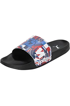 PUMA Unisex BMW MMS Leadcat 2.0 Schiebe-Sandalen, Strong Blue White Black, 39 EU