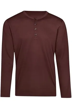 Trigema Langarmshirt mit Knopfleiste