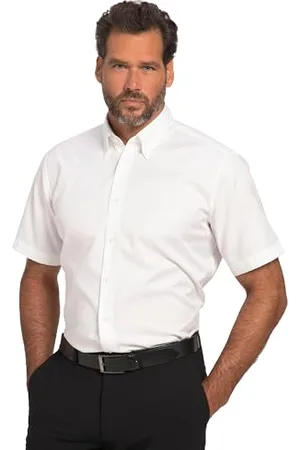 JP 1880 Herren, Businesshemd, BD, CF, 1/2 Hemden, , 4XL