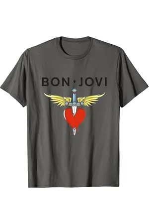 Bon Jovi Offizieller Herzdolch T-Shirt