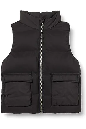 NAME IT Jungen NMMMELLOW Puffer Vest TB Pufferweste, Black, 98