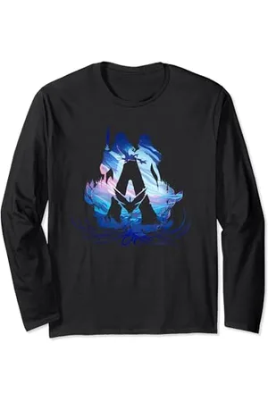 Avatar : The Way of Water A Logo Banshee Illustrated Langarmshirt