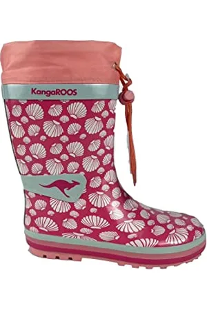 KangaROOS K-Summerrain Gummistiefel, Daisy pink/Shell, 26 EU