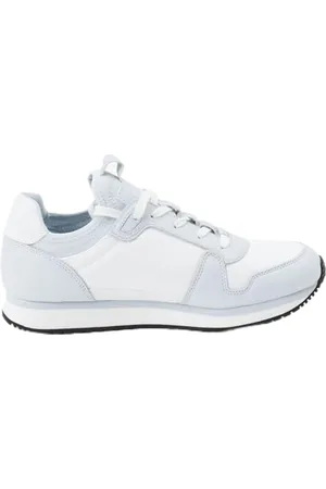 Calvin Klein Jeans RUNNER SOCK LACEUP ML LTH Turnschuhe Damen, Blau (Plein Air/Bright White), 36 EU