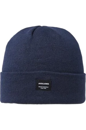 JACK & JONES Herren Jjdna Beanie Noos Strickm tze, Blau (Navy Blazer Navy Blazer), Einheitsgröße EU