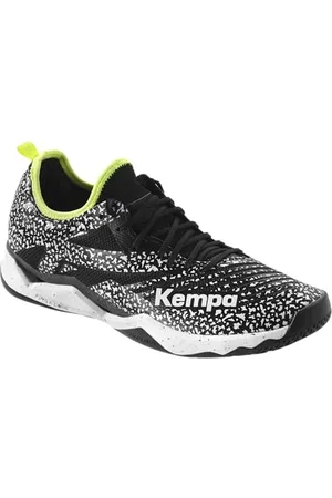 Kempa Unisex Wing Lite 2.0 Sport-Schuhe, schwarz/Fluo gelb, 39 EU