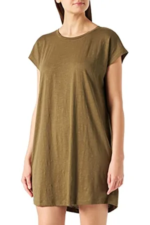 Noisy May Kurzarm Kleid Mini Jersey Basic Shirtkleid Over Size Long Shirt Loose Fit Rundhals NMMATHILDE