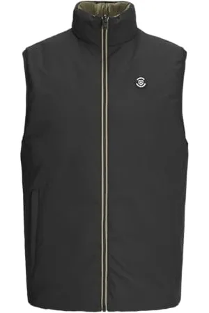 JACK & JONES JACK&JONES Herren Jprblubrook Reversible Vest Weste, Black, M