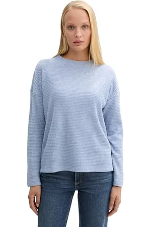 TOM TAILOR Damen Loose Fit Sweatshirt, , L