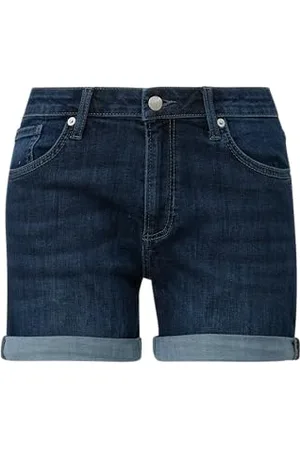 QS by s.Oliver Damen 2146409 Jeans Short, Slim Fit, , 36