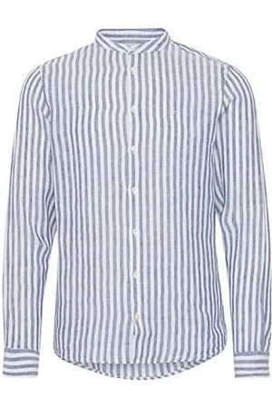 Casual Friday Herren Anton LS CC Linen Shirt Hemd, , M