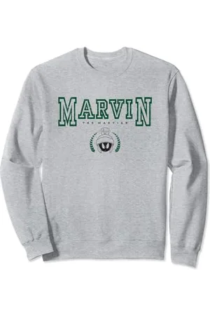 LOONEY TUNES Marvin The Martian Varsity Sweatshirt
