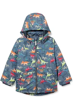 NAME IT Jungen NMMMAX Jacket Happy Dino Jacke, Bering Sea, 92