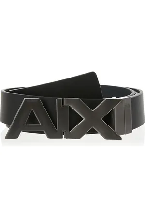 Armani Exchange Herren Hinge Belt Gürtel, , 38
