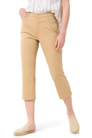 Brax Damen Style Mary C Ultralight Cotton Capri Hose, ,31W / 34L