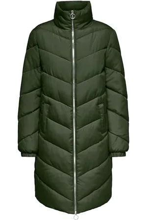 JDY Damen NEWFINNO Long Padded Jacket OTW New Jacke, , XS