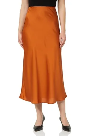 VILA Viellette Hw Long Skirt - Noos