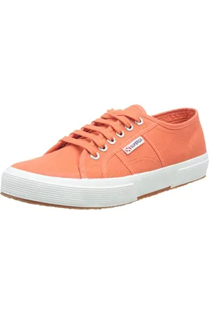 Superga Unisex 2750-COTU Classic Niedrige Turnschuhe, Orange , 35 EU