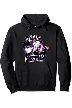 Wednesday Best Of Ghouls & Enid Vintage Pullover Hoodie