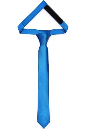 Ladeheid Kinder Krawatte für Jungen - Eleganter glänzender Look, Vorgebunden mit einem Klettverschluß, Perfekt für besondere Anlässe - Stilvolle Ansteckkrawatte TKS (31cm x 4cm, )