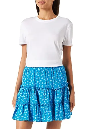 Mavi Damen Woven Skirt Rock, , L