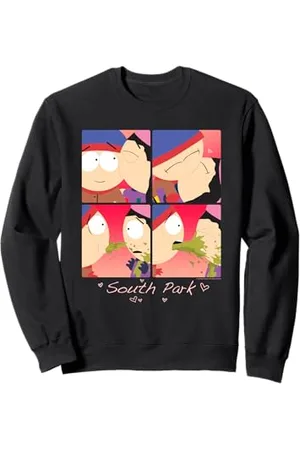 South Park Stan and Wendy Love Squares Sweatshirt