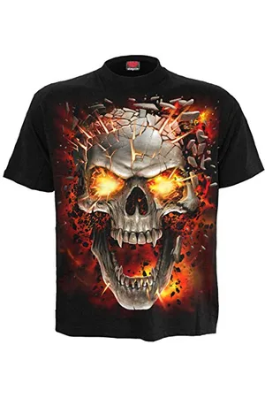 Spiral Skull Blast - T-Shirt - 4XL