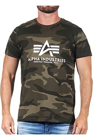 Alpha Industries Herren Basic T-Shirt, Blickdicht, , XXL