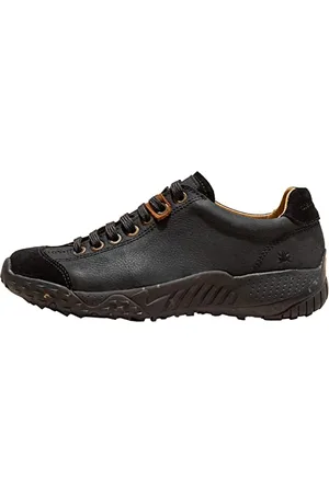 El Naturalista Unisex - Erwachsene Low-Top Sneaker GORBEA, Damen,Herren Halbschuhe,Wechselfußbett,straßenschuhe,Turnschuhe,Black,38 EU / 5 UK