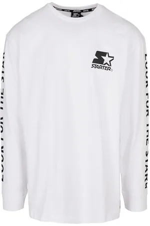 STARTER BLACK LABEL Herren Starter Logo Longsleeve M White