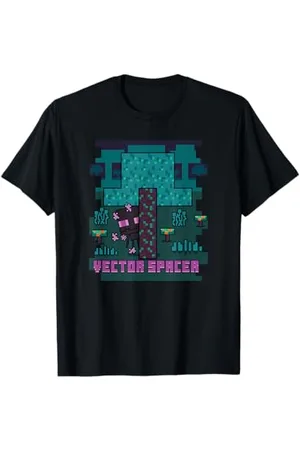 Minecraft Enderman Nether Vector Spacer Poster T-Shirt