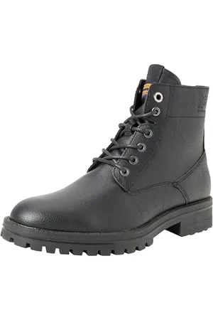 JACK & JONES Herren JFWBERNIE Boot PU Schnürstiefelette 12243413 , ,42 EU