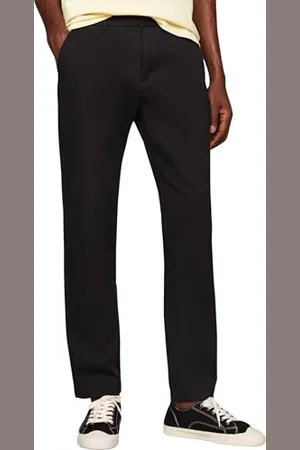 Tommy Hilfiger Herren Chinos Austin Stretch, (Black), 31W/36L
