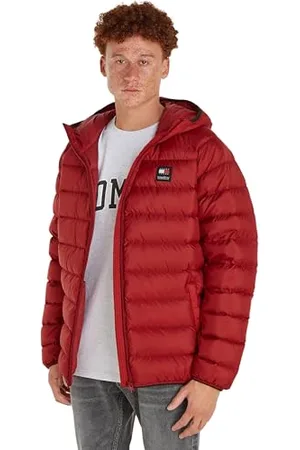 Tommy Hilfiger Herren Daunenjacke Hooded Light Down Jacket Winter, , XS
