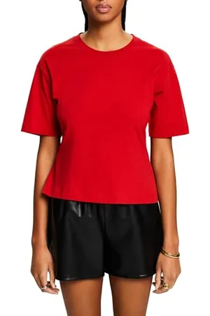 ESPRIT Damen 014ee1k314 T-Shirt, , Large