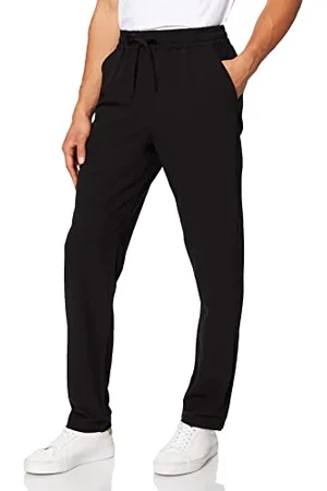 Urban classics Herren Tapered Jogger Pants Hose, black, S
