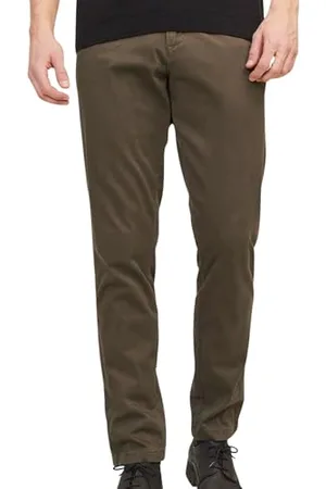 JACK & JONES Herren Jpstmarco Jjbowie Noos Chinohose, Braun,28W / 32L