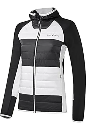 Black Crevice Damen wattierte Hybrid Jacke, , 42