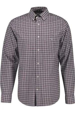 GANT Herren REG POPLIN SMALL Check Shirt Hemd, , XXL
