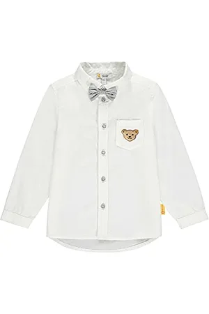 Steiff Jungen Hemd Langarm Shirt, , 92 EU