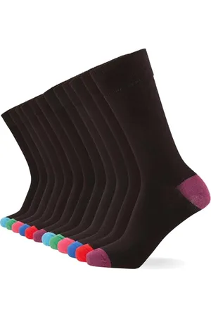 FM London Unisex Super Weiche Lange Unisex-socken Calf Socks, , 43-46 EU