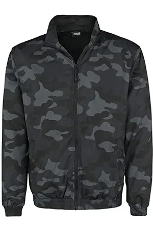 Urban classics Herren Camo Track Jacket Sportjacke, , Large (Herstellergröße: L)