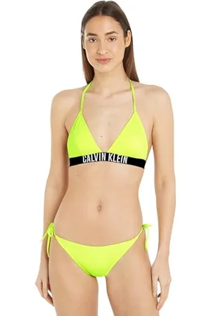 Calvin Klein Damen Bikinihose Seitliche Schnürung String Side Tie Sport