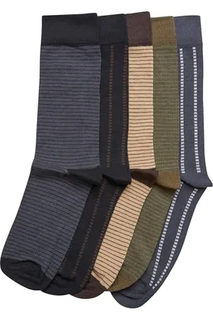 Urban classics Unisex TB3744-Stripes and Dots 5-Pack Socken, , 39-42