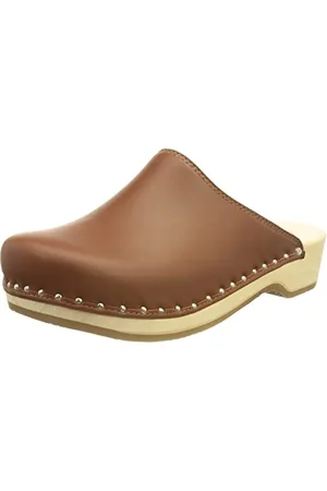 Berkemann Unisex Natur-Toeffler Holzschuh, , 40 EU