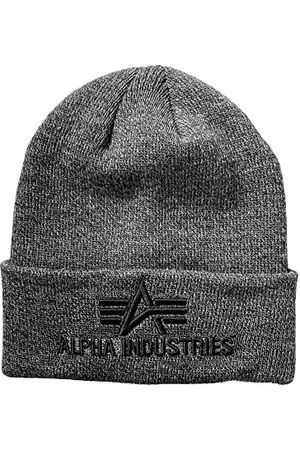 Alpha Industries Herren 3D Strickmütze aus Acryl Beanie-Mütze, , Talla Única