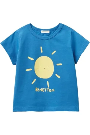 Benetton Unisex Baby 3i1xa1051 T-Shirt, , 74 cm